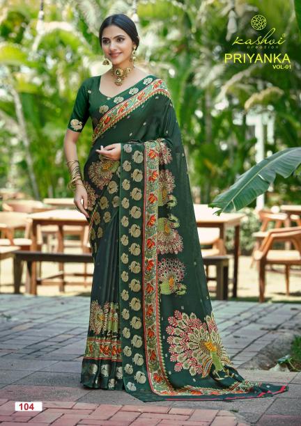 Kashvi priyanka vol 1 surat best market for saree